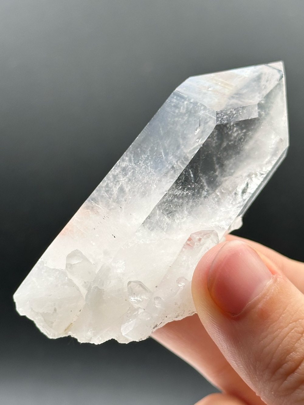 Arkansas Clear Quartz Point with Key 🫧🤍🫧 ACQ26